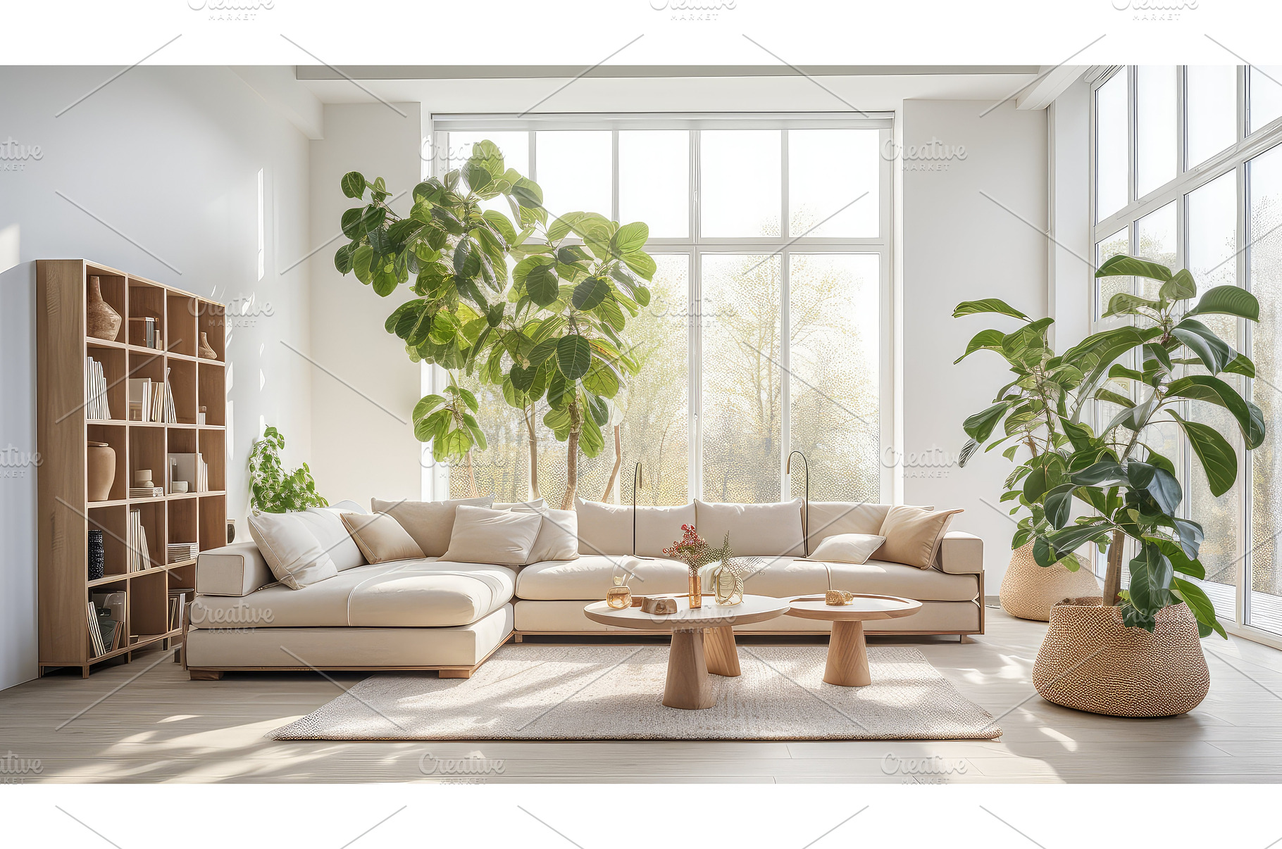 foliage interior plant ai generated, a Background Photo by pikepicture
