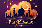 Eid mubarak-greeting-card, a Holiday Photo by microtasker (Thumbnail 2 of 2)