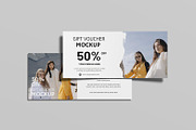 Gift Voucher Mockup, an Advertising Mockup by ZifaraDesign (Thumbnail 5 of 11)