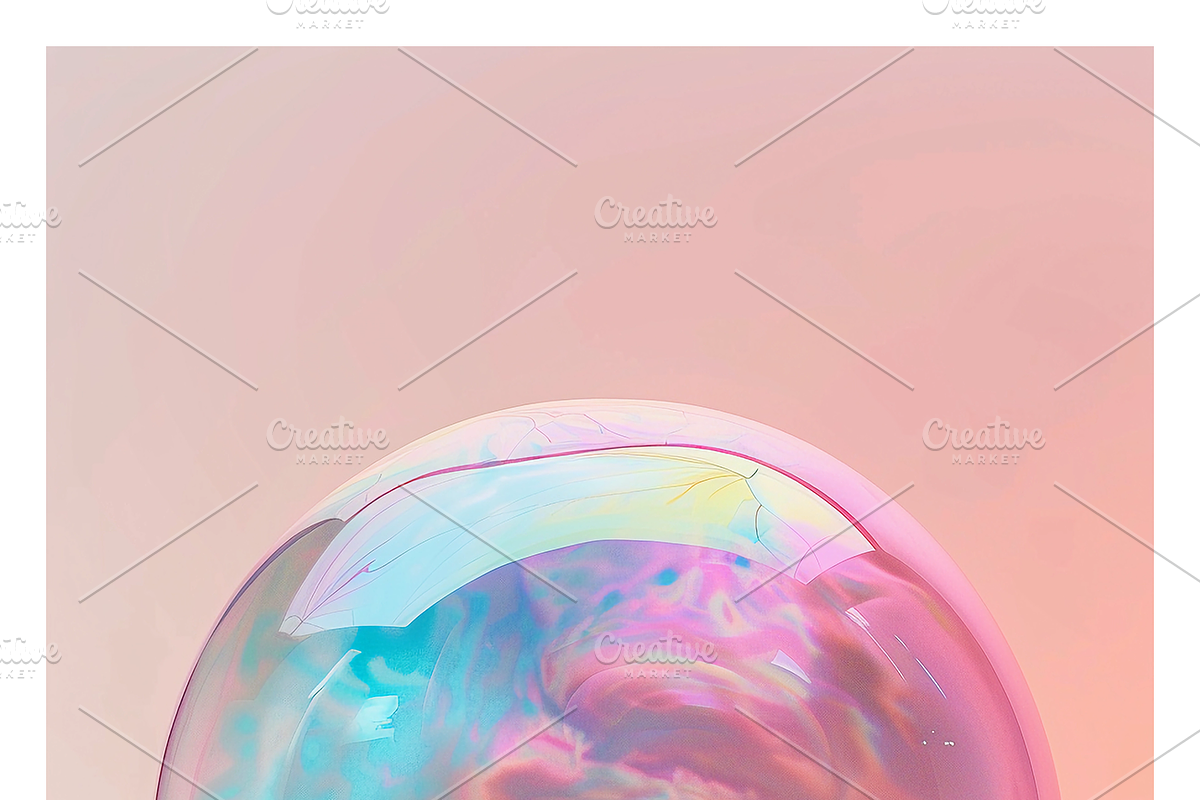 Buri Co - Iridescent Soap Bubbles, a Decorative Illustration by milatovar (Photo 8 of 22)