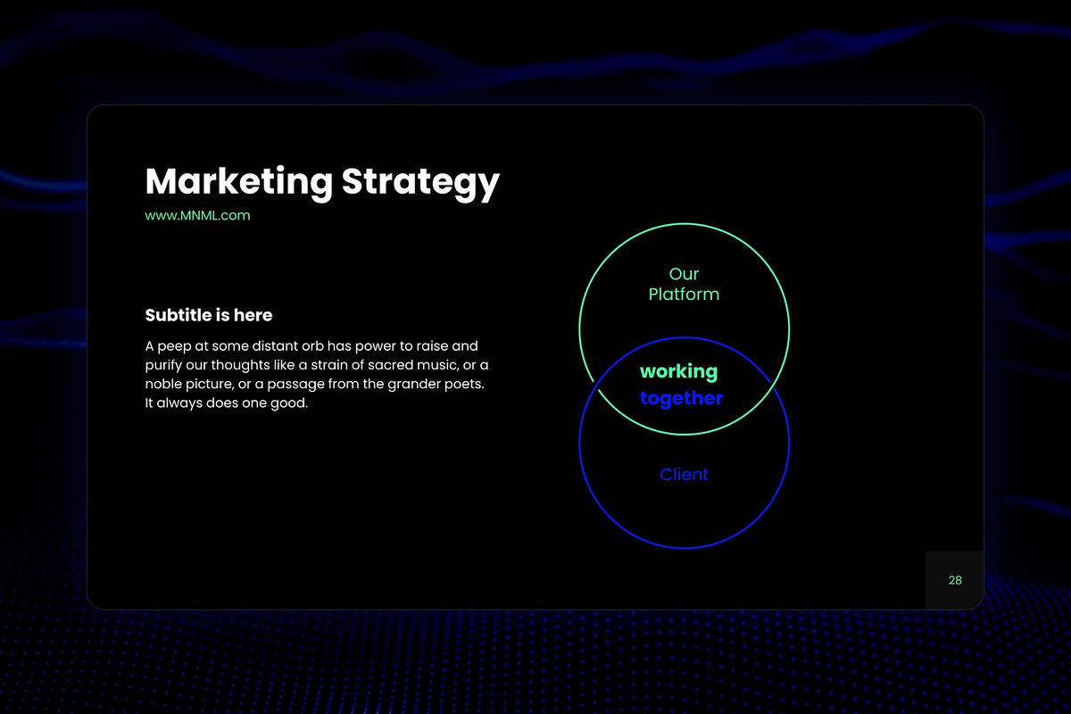 Data Visualization - Presentation, a Presentation Template by MNML Agency (Photo 35 of 57)