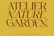 CS Nevada – Art Nouveau Font, a Serif Font by Craft Supply Co. (Thumbnail 3 of 8)