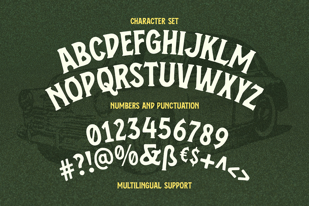 Vintage Browner, a Font by Arterfak Project (Photo 10 of 12)