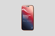 iPhone 17 Pro Mockup, an iPhone Mockup by HanaSaka_Studio (Thumbnail 2 of 5)