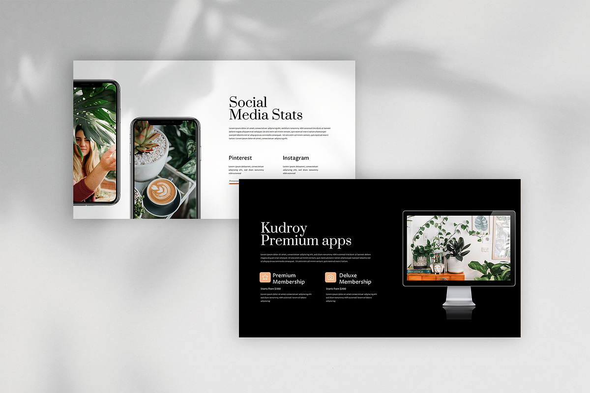 Kudroy - Botanicals Powerpoint, a Presentation Template by eunavia (Photo 2 of 7)