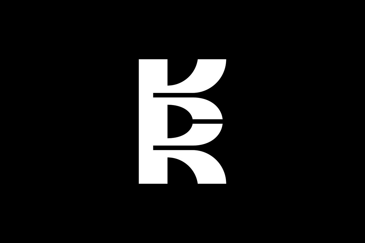 Monogram Letter KR Logo, a Branding & Logo Template by Buqancreative (Photo 2 of 4)