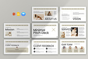 Minimal Pitch Deck Presentation, a Presentation Template by Pradaxa (Thumbnail 1 of 5)