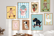 Nursery Print Bundle, a Background Graphic by Artemsky (Thumbnail 9 of 24)