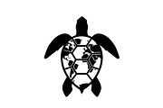 World Map Sea Turtle Bundle, an Illustration by Gaye Art (Thumbnail 30 of 31)