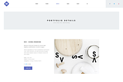 M - Minimal Portfolio Template, a Landing Page Template by bigpsfan's SHOP (Thumbnail 11 of 18)