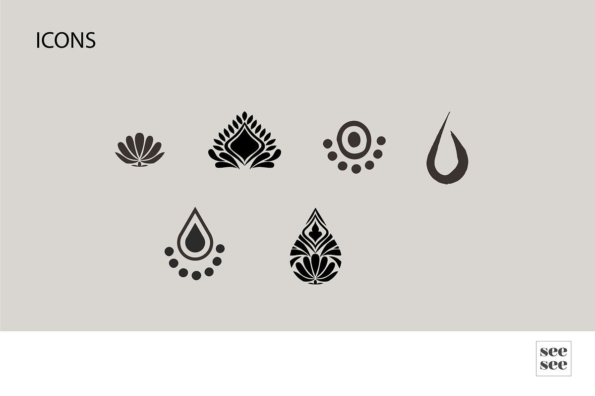 21 Luxury Wellness Yoga Logos, a Branding & Logo Template by CC CREATIVE CO (Photo 9 of 9)