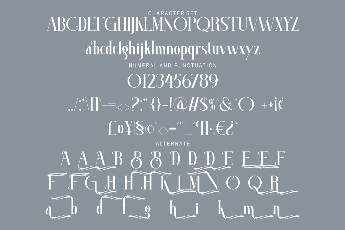 Hanabell, a Serif Font by Kenrichi (Photo 7 of 12)