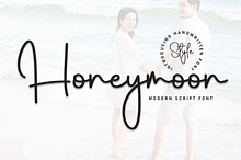 Honeymoon | Script Font