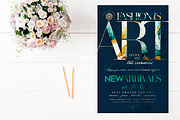 Fashion Is Art Flyer Template, a Flyer Template by Touringxx Creative Studio (Thumbnail 2 of 3)