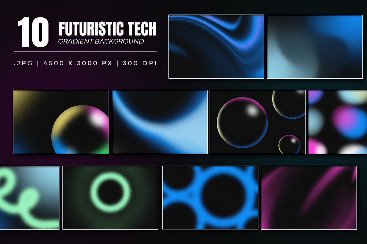 Futuristic Tech Background, a Background Graphic by Pitchlook.Studio (Photo 2 of 4)