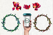 Watercolor iris flowers., a Decorative Illustration by redstudio (Thumbnail 3 of 9)