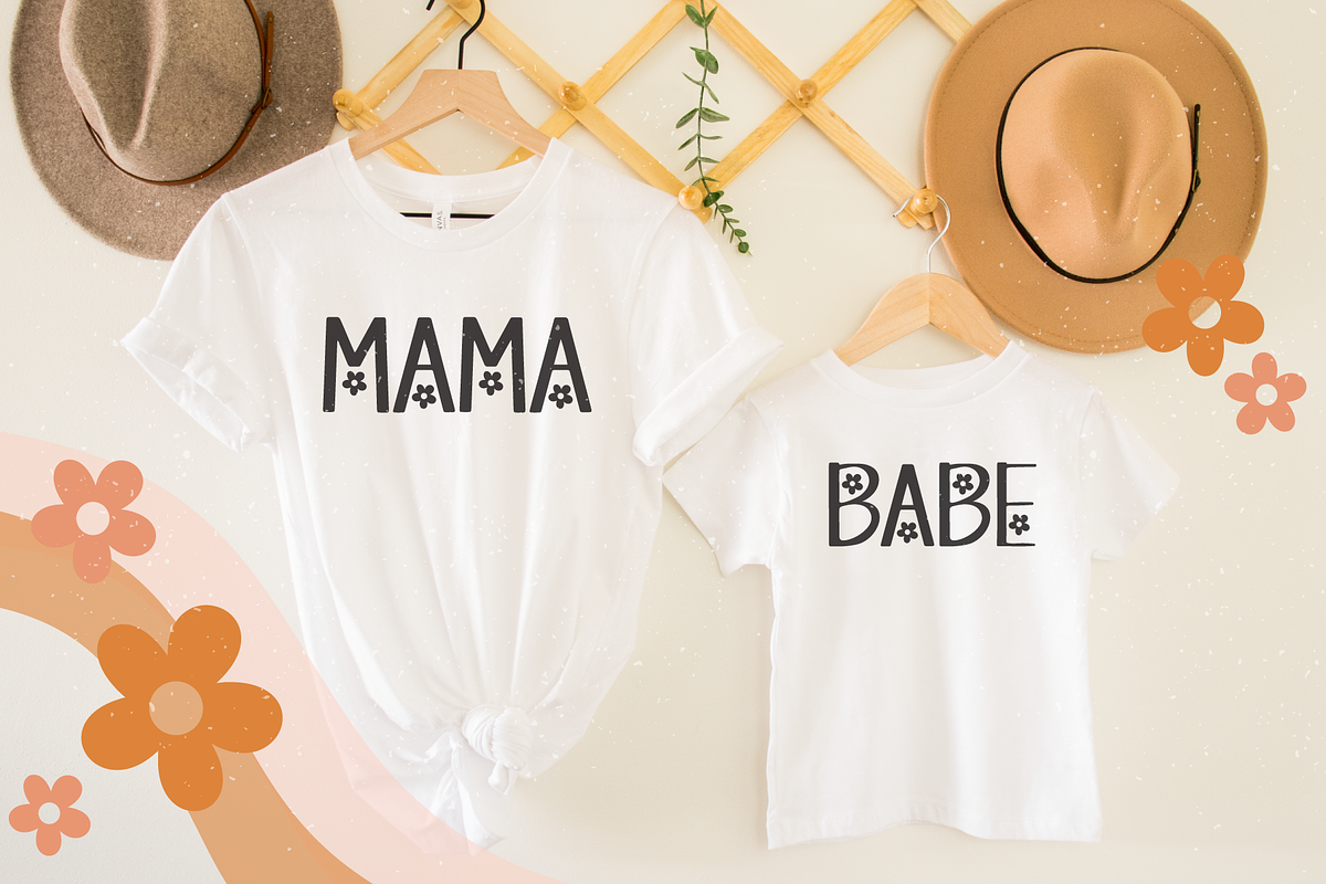 June Bloom | a cute all caps font, a Sans Serif Font by TateMadeModern (Photo 3 of 11)