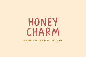 Honey Charm Handwritten Font
