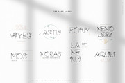 Florium - floral logo font, a Sans Serif Font by Favete Art (Thumbnail 18 of 21)