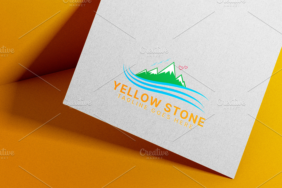 Travel & Mountain Logo Template, a Branding & Logo Template by MG Graphics (Photo 6 of 7)