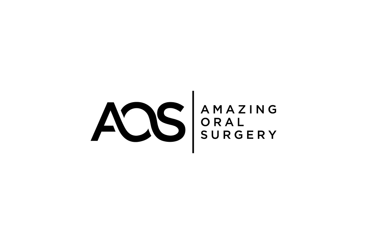 Simple modern typography letter AOS, a Branding & Logo Template by atapdesain