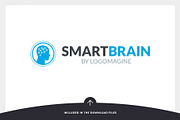 Smart Brain Logo Template, a Branding & Logo Template by LOGOMAGINE (Thumbnail 11 of 16)