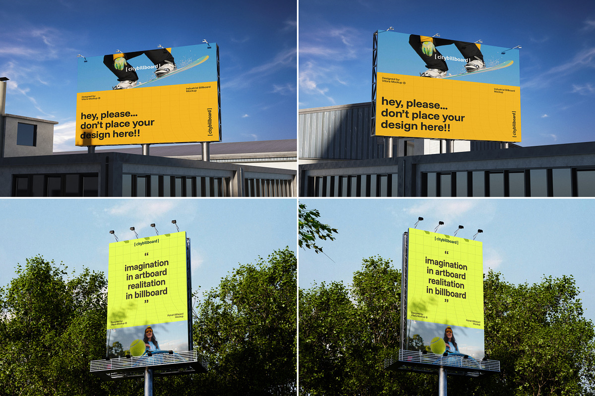 36 Billboards Mockup Bundle, a Mockup by Vitora Mockup (Photo 11 of 11)