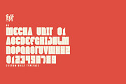Mecha Unit 01, a Slab Serif Font by Hydro74 (Thumbnail 2 of 2)