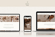 Elegant Showit Website Template, a Websites & App Template by Wonderlik Webdesign (Thumbnail 2 of 4)