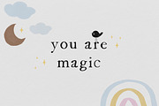 Kids Watercolor Font, a Serif Font by elvinova (Thumbnail 2 of 9)