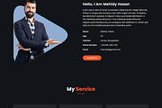 Modern Developer Portfolio Web Theme, a Bootstrap Template by Themeplaza (Thumbnail 3 of 6)