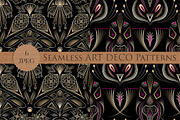 SALE! ART DECO seamless patterns, a Pattern Graphic by Futurel (Thumbnail 2 of 4)