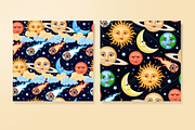 Vintage Space Patterns, a Pattern Graphic by GreyLilac (Thumbnail 4 of 6)