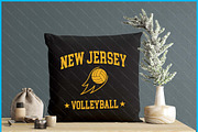 New Jersey Gameday Volleyball Lover, a Graphic by Creativeusart (Thumbnail 4 of 4)