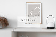 Frame mockup, interior mockup, a Mockup by VISTYLE STUDIO (Thumbnail 1 of 2)