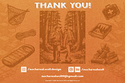 Vintage Outdoor Camping illustration, an Object Illustration by Nocturnal Wolf (Thumbnail 18 of 18)