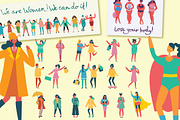 We are women, an Illustration by Virinaflora (Thumbnail 2 of 5)