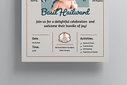 Baby Shower Invitations Template, a Stationery Template by MightyDesign (Thumbnail 3 of 8)