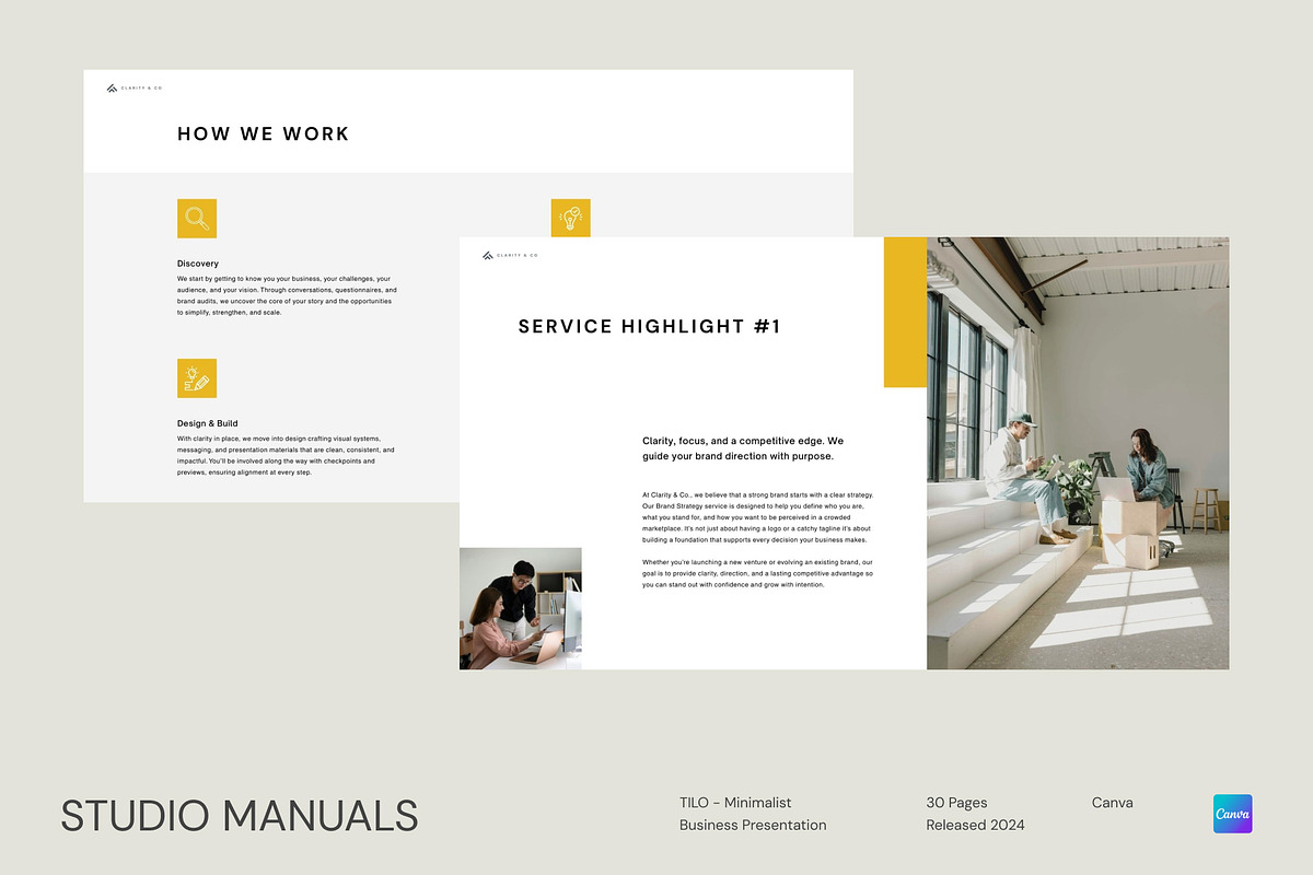 TILO - Minimalist Business, a Social Media Template by Studio Manuals (Photo 4 of 8)