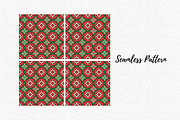 Christmas Tiles seamless patterns, a Pattern Graphic by AkiraVilla (Thumbnail 5 of 7)