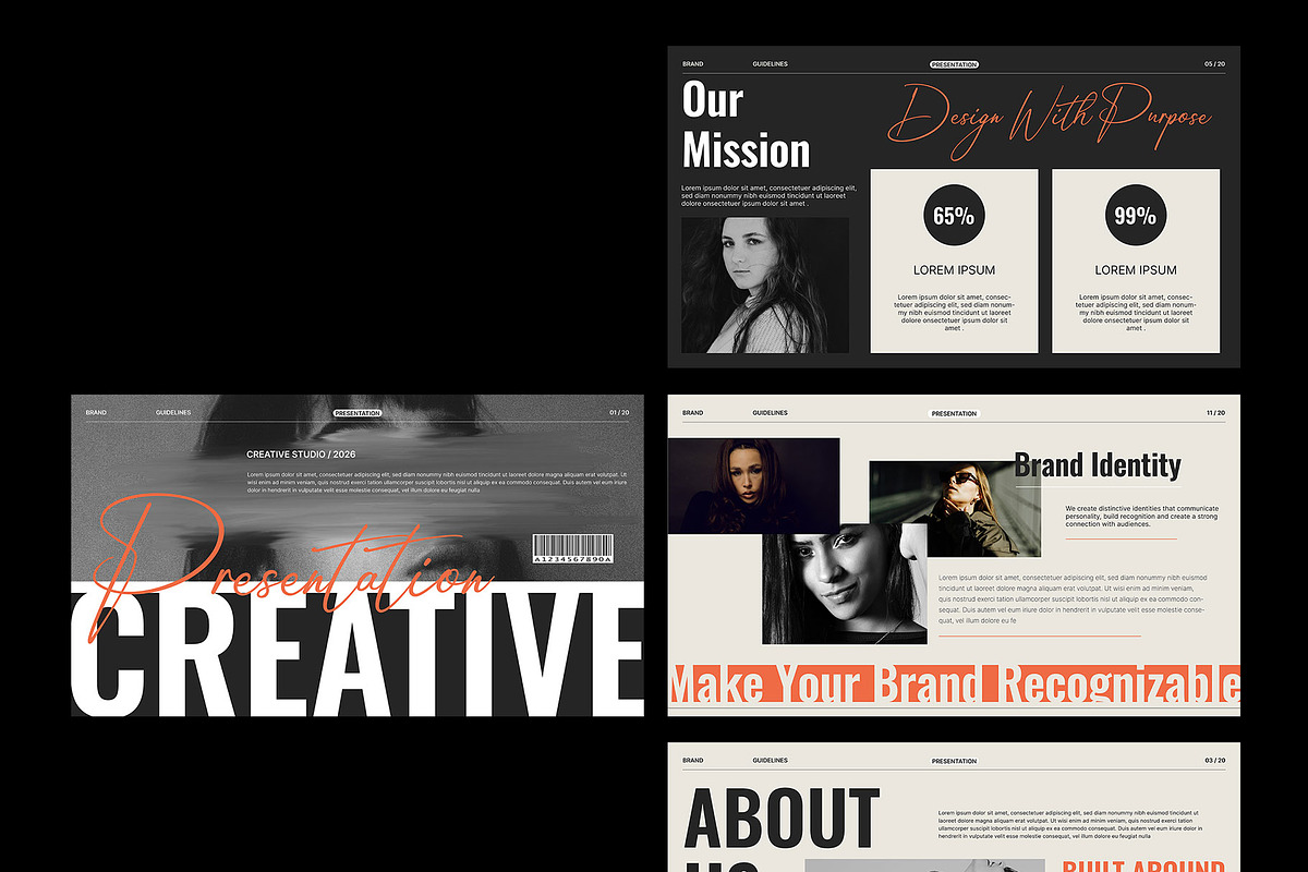 Creative Business Presentation Deck, a Presentation Template by Devators (Photo 5 of 5)