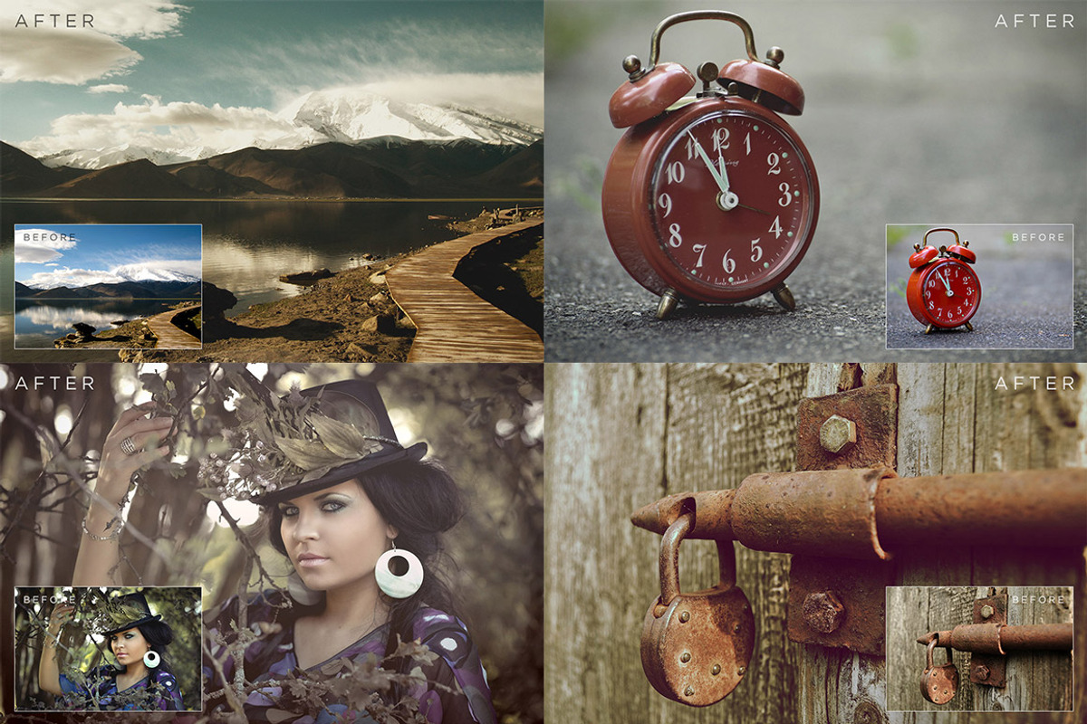 Very Vintage Photoshop Actions Vol 1, an Action Add-On by ShutterSweets (Photo 4 of 5)