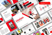 Ussian – Sport PowerPoint Template, a Presentation Template by kreatifreya (Thumbnail 1 of 5)