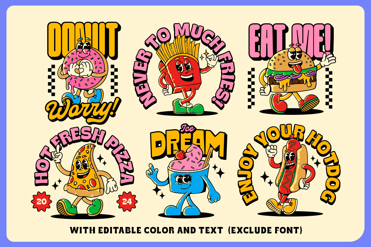 The Flavor Mascot Collection, a Food Illustration by The Native Saint Club (Photo 2 of 9)