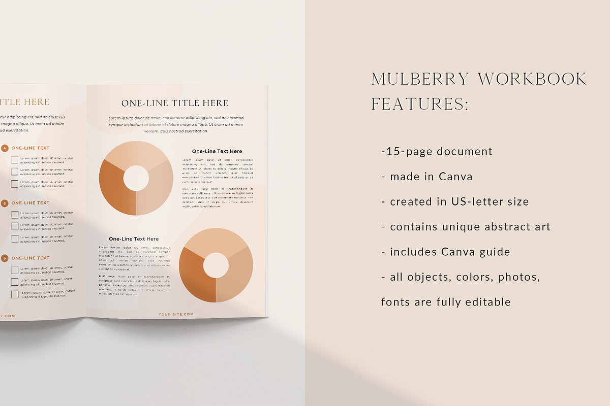Mulberry Workbook | CANVA, a Magazine Template by Ralony (Photo 8 of 10)