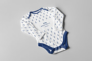 Baby Bodysuit Mock-up 2, a Shirt Mockup by Yogurt86 (Thumbnail 8 of 11)