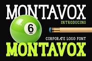 Montavox Corporate Logo Font, a Serif Font by PutraCetol Studio (Thumbnail 1 of 5)