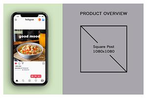 Food - 20 Instagram Post Template