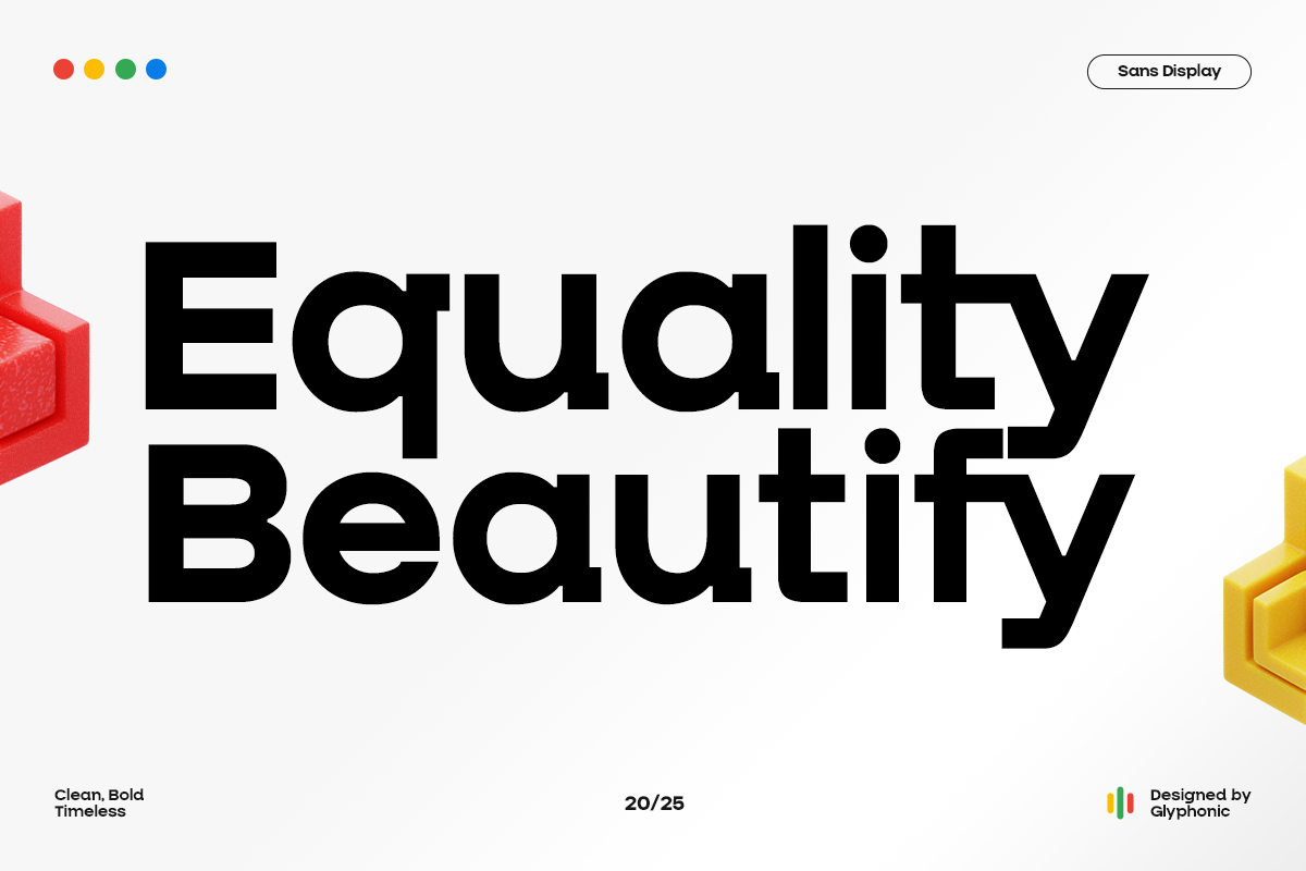GC Natify – Bold Modern Sans, a Sans Serif Font by Glyphonic (Photo 4 of 15)