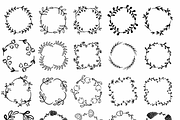 Hand drawn floral vector elements, an Object Graphic by bigmomentsdesign (Thumbnail 5 of 10)